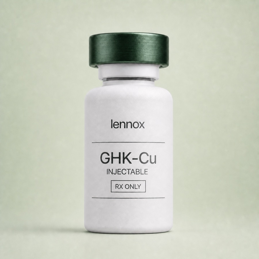 Lennox GHK-Cu injectable product vial